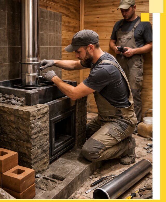 Изготовление и установка банных печей под ключ в Иркутске