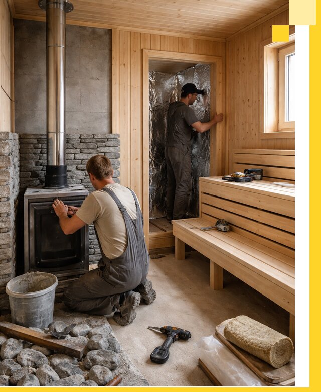 Строительство и изготовление бань под ключ в Иркутске