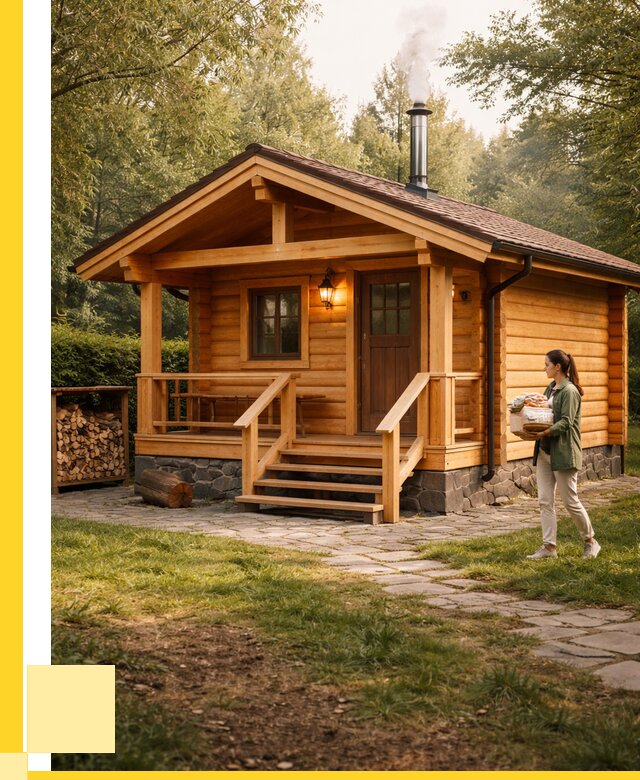 Купить баню под ключ в Иркутске от 677235 р. | ЭриданРкт