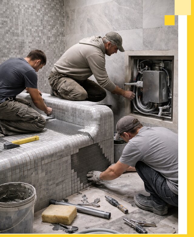 Проекты хамамов под ключ в Иркутске и дизайн и строительство