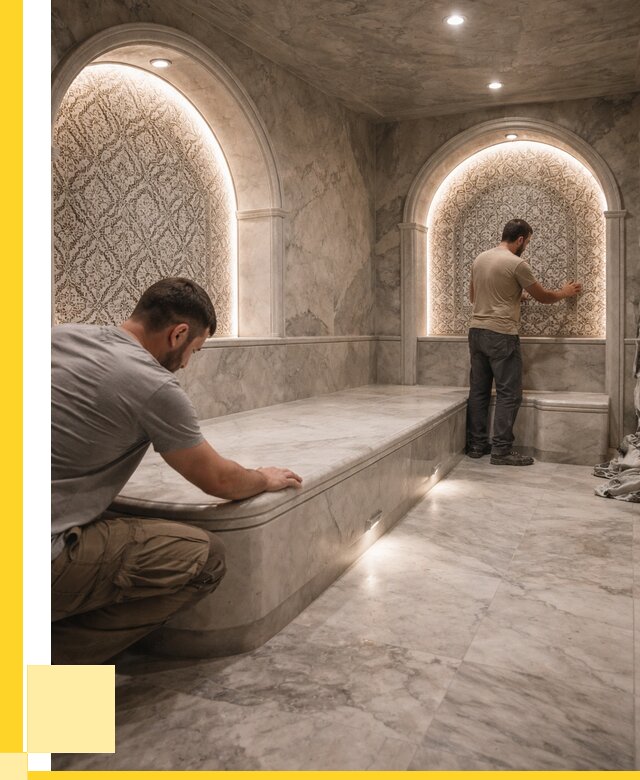 Турецкие бани под ключ в Иркутске от 260475 р. | ЭриданРкт