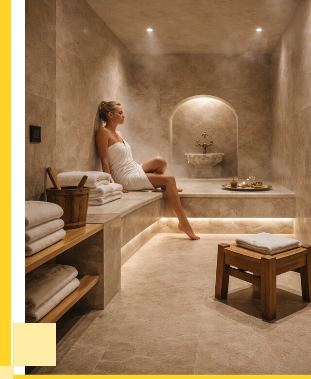 Хамам в квартире под ключ в Иркутске от 312570 р. | ЭриданРкт