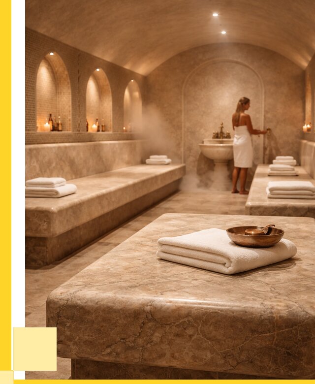 Лежаки для хамама в Иркутске под ключ от 36467 р. | ЭриданРкт