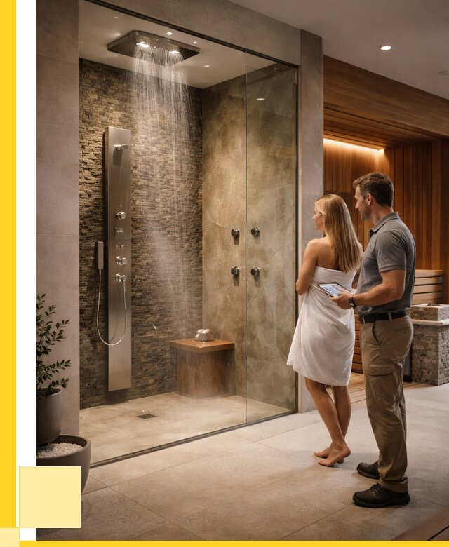 Купить душ впечатлений для дома в Иркутске от 88562 р. | ЭриданРкт